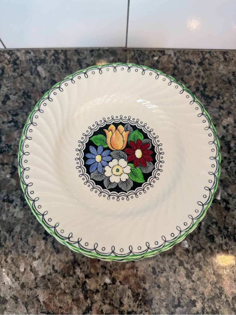 Vintage Burleigh Ware Cameo Ceramic Saucers (Discontinued)